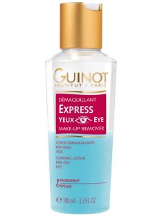   Guinot - Express Yeux Make-Up Remover - Kétfázisú szemfesték és vízálló smink lemosó; 100ml