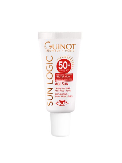 Guinot - Age Sun Créme Solaire Anti-Age Yeux SPF50+ - Fényvédő Krém Szemkörnyékre SPF50+; 15ml