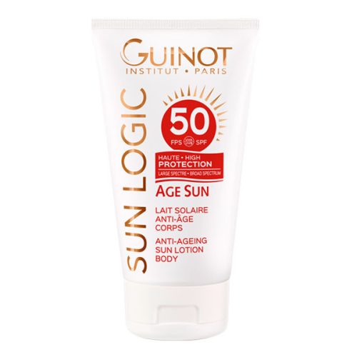 Guinot - Age Sun Lait Solaire Anti Age Corps SPF50 - Intenzív Fényvédő Krém Testre SPF50; 150ml 