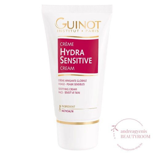 Guinot - Créme Hydra Sensitive2024 - Bőrnyugtató Arckrém Érzékeny Bőrre; 50ml