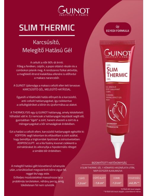 Guinot - Slim Thermic gel - Slim Thermic karcsúsító gél; 125ml
