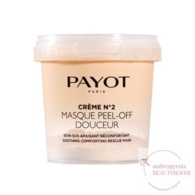   PAYOT CRÈME N°2 MASQUE PEEL-OFF DOUCEUR - Payot Créme N°2 lehúzható nyugtató maszk; 10g