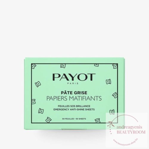 PAYOT PÂTE GRISE PAPIERS MATIFIANTS - Payot Pâte Grisé mattító lapok; 4 x 50 db